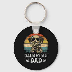 Porte-clés T-shirt pour la fête des pères amateurs de chien D