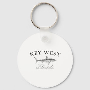 Porte-clés T-shirt Requin Key West pour la pêche la navigatio
