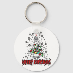 Porte-clés T-shirt Stéthoscope Tree Light