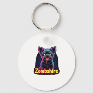 Porte-clés T-shirt surdimensionné Yorkshire Terrier Yorkie Ch