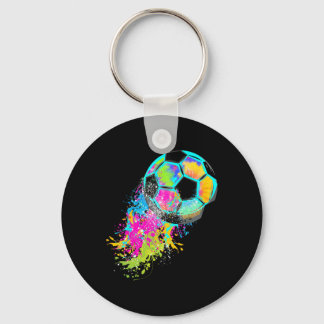 Porte-clés T-shirt Tie and Dye de foot Ll 
