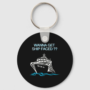 Porte-clés T Shirt Vacances en Croisière Je Veux Me Faire Exp