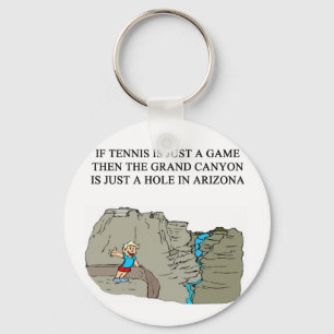 Porte-clés T-shirts de cadeaux de joueur de TENNIS
