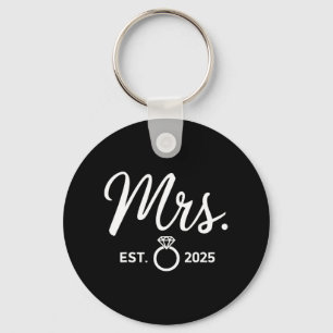 Porte-clés T-shirts de fiançailles Mr. et Mrs. Mariés mariage