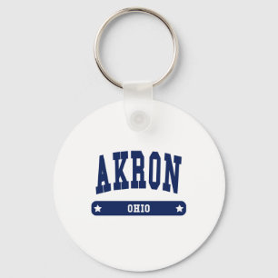 Porte-clés T-shirts de style Akron Ohio College