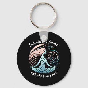Porte-clés T Shirts de Yoga pour Femmes avec Citations