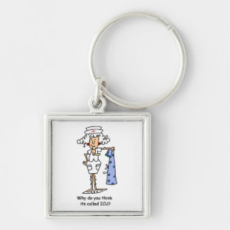 Porte-clés T-shirts et cadeaux amusants de l'ICU Nurse