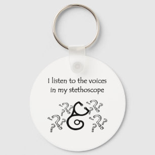 Porte-clés T-shirts et cadeaux amusants pour médecin ou infir