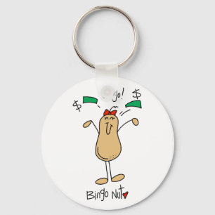 Porte-clés T-shirts et Cadeaux Bingo Nut