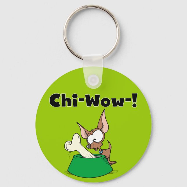 Porte-clés T-shirts et cadeaux Chihuhua Chi-Wow (Recto)