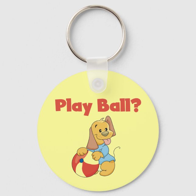 Porte-clés T-shirts et cadeaux de boule de jeu (Recto)