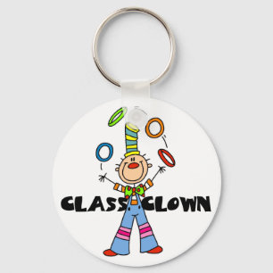 Porte-clés T-shirts et cadeaux de clown de classe