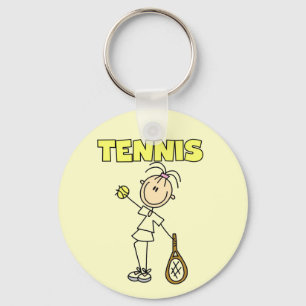 Porte-clés T-shirts et cadeaux de fille de TENNIS