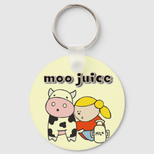 Porte-clés T-shirts et cadeaux de jus de MOO