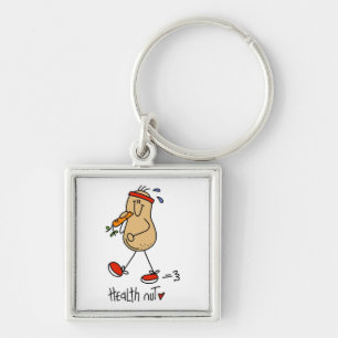 Porte-clés T-shirts et cadeaux de la noix de la santé
