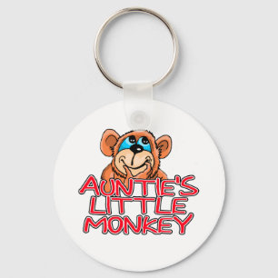 Porte-clés T-shirts et cadeaux de la petite singe de la tante