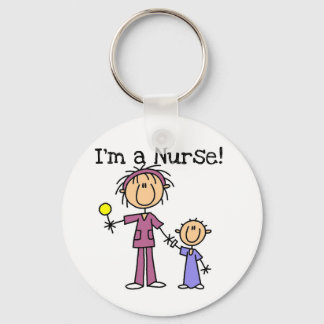 Porte-clés T-shirts et cadeaux de l'infirmière avec enfant