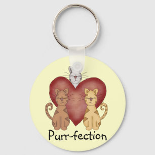 Porte-clés T-shirts et cadeaux de Ronronnement-fection de