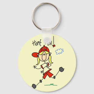 Porte-clés T-shirts et cadeaux de test maison du base-ball de