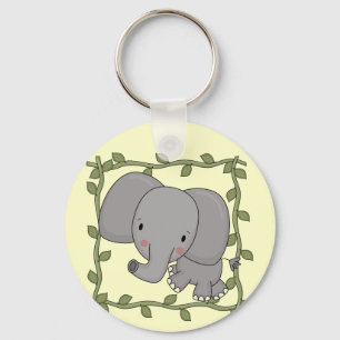 Porte-clés T-shirts et cadeaux d'éléphant de bébé