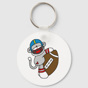 Porte-clés T-shirts et cadeaux du football de singe de