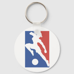 Porte-clés T-shirts et cadeaux femelles du football des