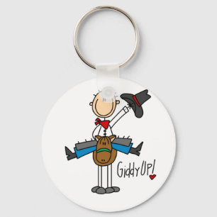 Porte-clés T-shirts et cadeaux Giddy Up Cowboy