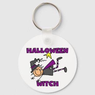 Porte-clés T-shirts et cadeaux Halloween Witch