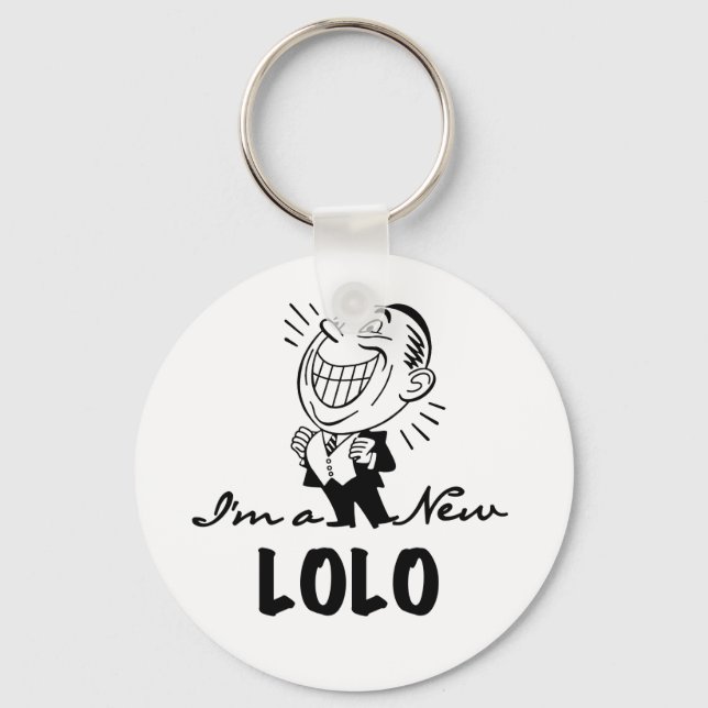 Porte-clés T-shirts et cadeaux Lolo neufs souriants (Recto)