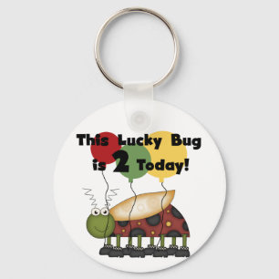 Porte-clés T-shirts et cadeaux Lucky Bug 2e anniversaire