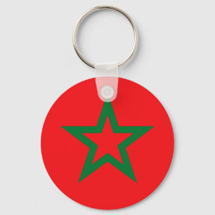 Porte-clés T-shirts et cadeaux marocains de drapeau