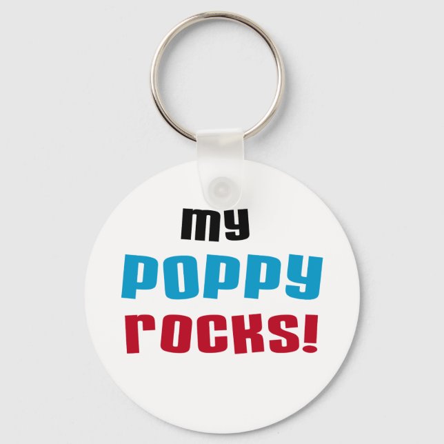 Porte-clés T-shirts et cadeaux My Poppy Rocks (Recto)