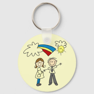 Porte-clés T-shirts et cadeaux pour futurs parents