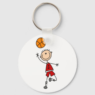 Porte-clés T-shirts et cadeaux pour garçon joueur de basket-b
