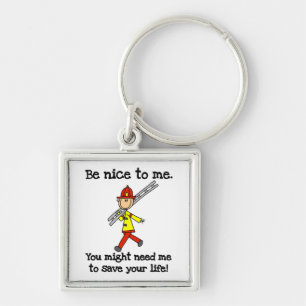 Porte-clés T-shirts et Cadeaux pour Pompiers Sauveurs de Vie