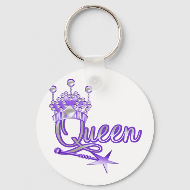 Porte-clés T-shirts et cadeaux Queen (Recto)