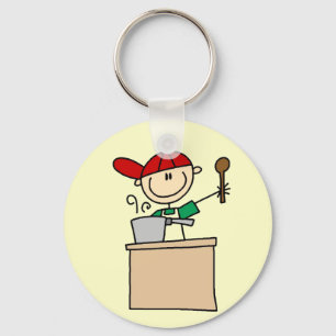 Porte-clés T-shirts et cadeaux Stick Figure Cook homme