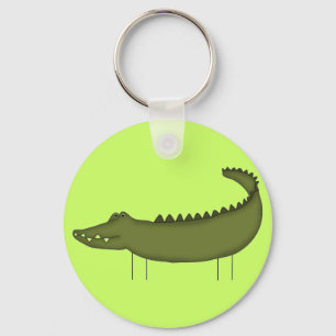 Porte-clés T-shirts et cadeaux Stick Figure Crocodile