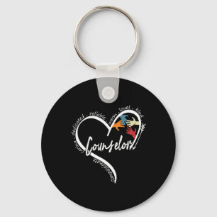 Porte-clés T-shirts graphiques pour conseiller Hauts Cadeau d