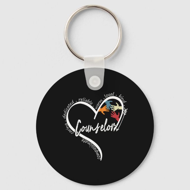 Porte-clés T-shirts graphiques pour conseiller Hauts Cadeau d (Recto)