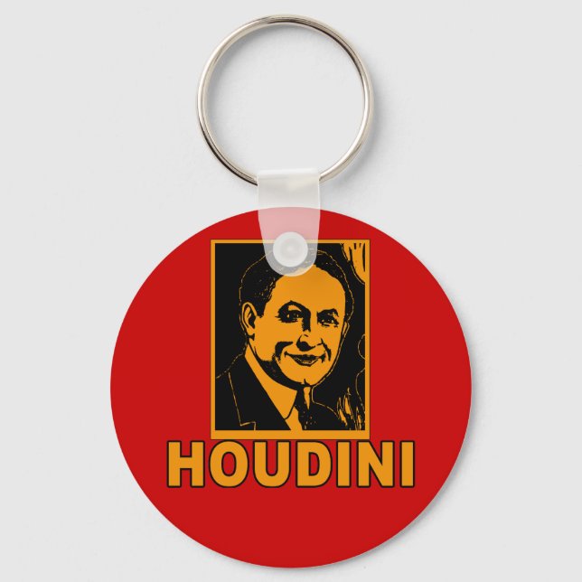 Porte-clés T-shirts Harry Houdini Poster, Mugs, Cadeaux (Recto)