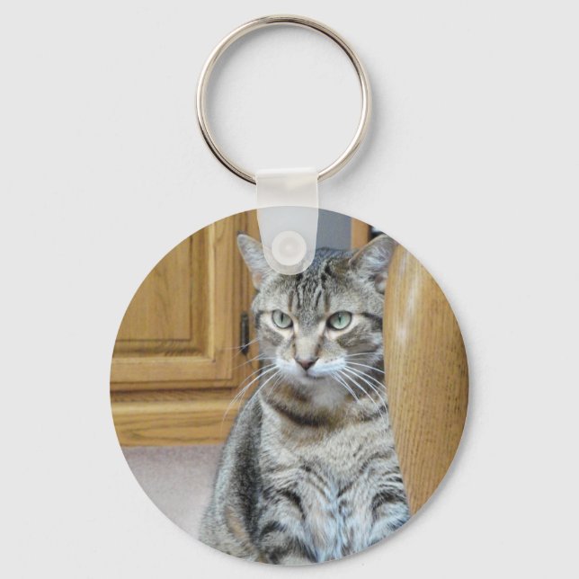 Porte-clés Tabby Cat (Recto)
