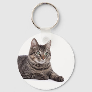 Porte-clés Tabby Gris