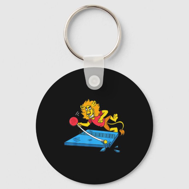 Porte-clés Table Tennis Lion Ng Ng Lion Outfit Table Tennis  (Recto)