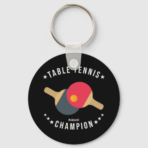 Porte-clés Table Tennis (Wannabe) Champion Funny