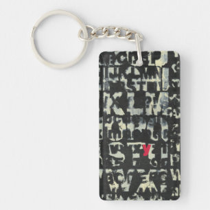 Porte-clés Tableau alphabétique de Norman Wyatt