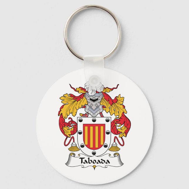 Porte-clés Taboada Family Crest (Recto)