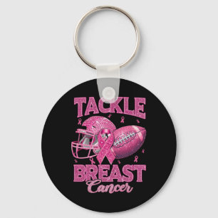 Porte-clés Tackle Breast Cancer Awareness American Football P