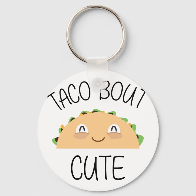 Porte-clés Taco Bout Cute (Recto)