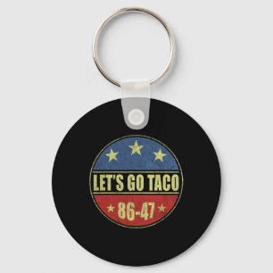 Porte-clés Taco Drôle Allons-y Taco T-Shirt Hommes Femmes 2